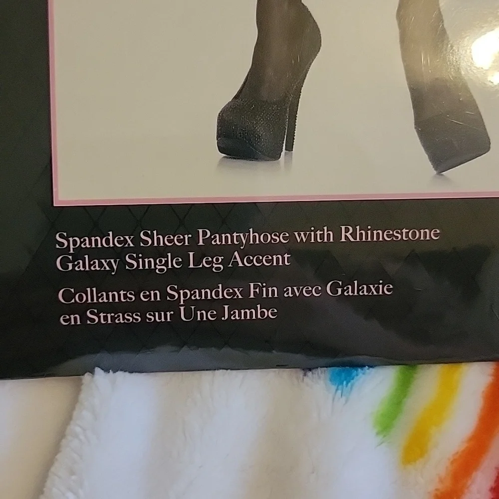 RHINESTONE SHEER PANTYHOSE